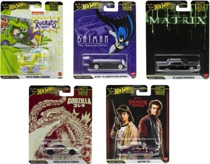 Hot Wheels Premium - Hw Premium 1 64 Pop Culture 10 Piece N Asrt