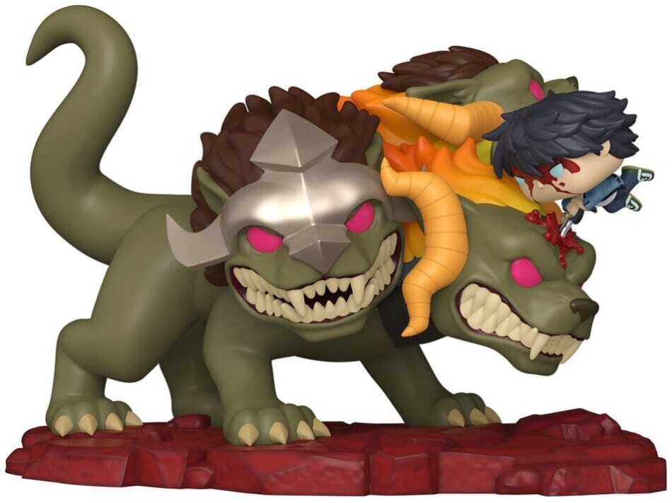 Solo Leveling POP! Deluxe Vinyl Figur Jinwoo Vs Cerberus 9 cm Deluxe Edition