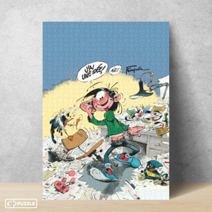 Puzzle 1000 Pieces Gaston Lagaffe