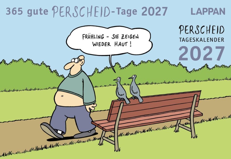 365 gute Perscheid-Tage 2027 - Tageskalender