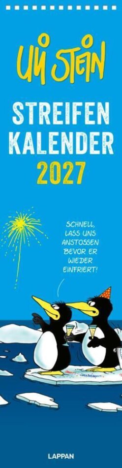 Uli Stein Streifenkalender 2027 - Monatskalender für die Wand