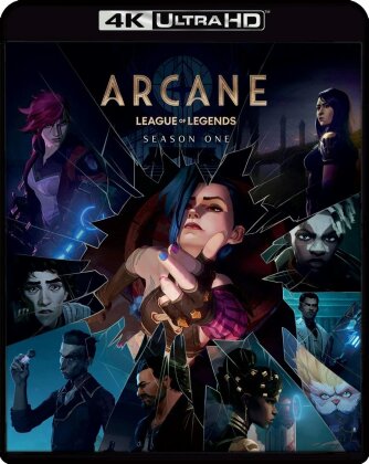 Arcane - League of Legends - Season 1 (3 4K Ultra HDs + Blu-ray)