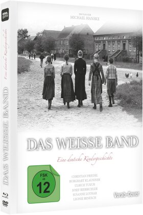 Das weisse Band - Eine deutsche Kindergeschichte (2009) (meida, Limited Edition, Blu-ray + DVD)