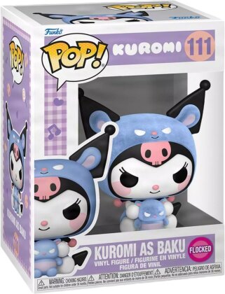 Kuromi as Baku - Kuromi (111) - POP Sanrio - Flocked - 9 cm
