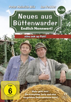Neues aus B&uuml;ttenwarder: Endlich Nennwert! - Die komplette Serie (+ vergoldete Gedenkm&uuml;nze, 29 DVDs)