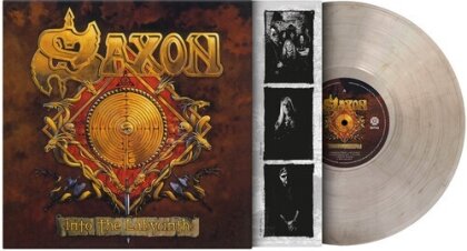 Saxon - Into The Labyrinth (2026 Reissue, Black/Clear Vinyl, LP)