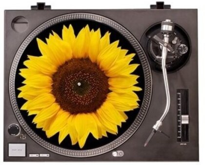 Sunflower Graphic Turntable Slip Mat
