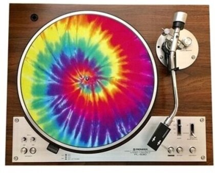 Tie Dye Graphic Turntable Slip Mat