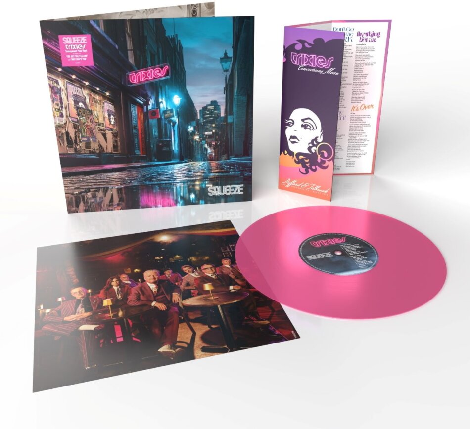 Squeeze - Trixies Gatefold, Expanded Gatefold Wallet Edition, Limited Edition, Pink Vinyl, LP