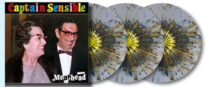 Captain Sensible - Meathead (2025 Reissue, Indie Exclusive, Limited Edition, Crystal Splatter Vinyl, 3 LPs)