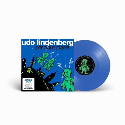Udo Lindenberg - Der Blaue Planet (2025 Edition, Polydor, Blaues Vinyl, 10" Maxi)