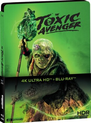 The Toxic Avenger (2023) (Limited Edition, Steelbook, 4K Ultra HD + Blu-ray)