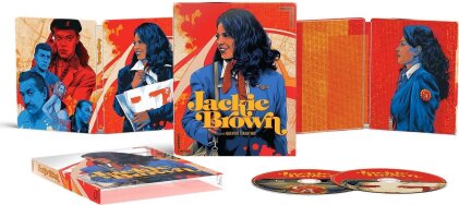 Jackie Brown (1997) (&Eacute;dition Limit&eacute;e, Steelbook, 4K Ultra HD + Blu-ray)