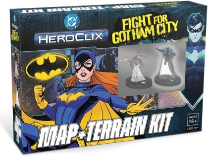 Dc Comics HeroClix - Fight for Gotham City Map and Terrain Kit