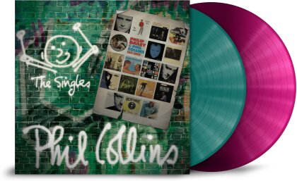 Phil Collins - The Singles (2026 Reissue, Rhino, 140 Gramm, Magenta & Green Vinyl, 2 LPs)