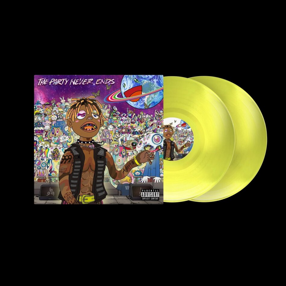 Juice WRLD - Party Never Ends Limited Edition, Yellow Vinyl, LP