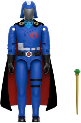 GI Joe ReAction+ Actionfigur Wave 06 Cobra Commander (Movie - Black Cape) 10 cm