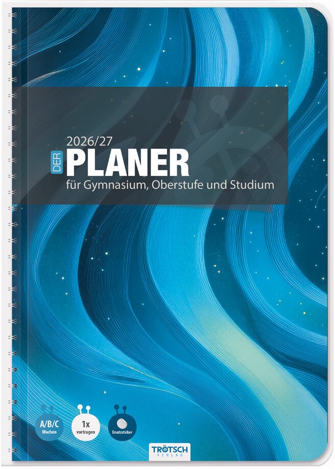 TRÖTSCH - Gymnasialplaner Blue 26/27