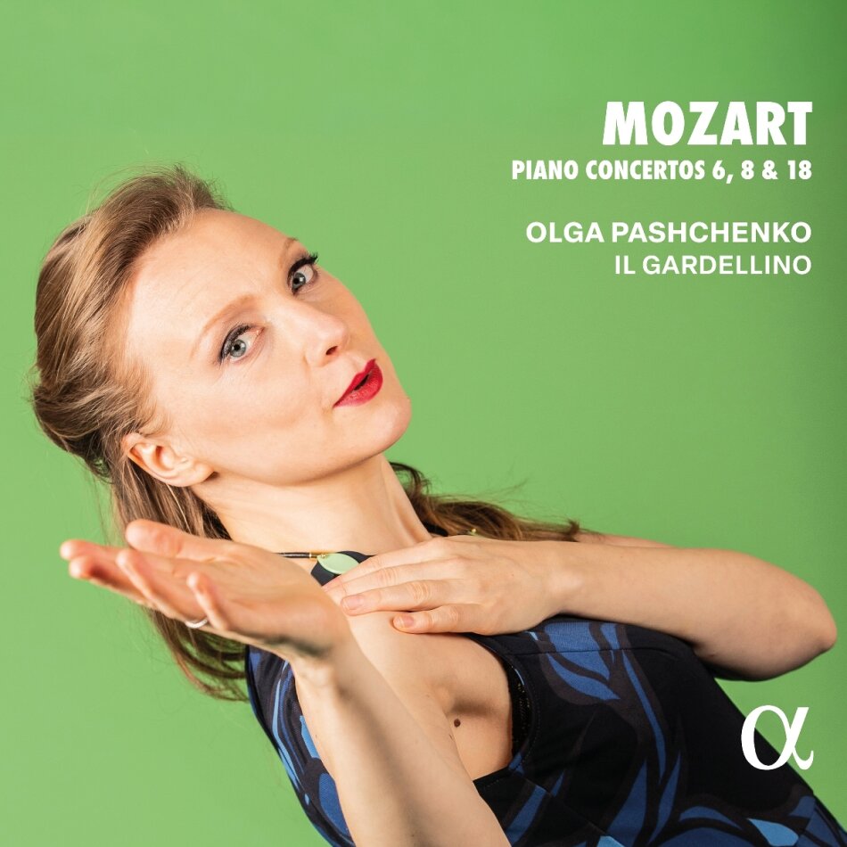Wolfgang Amadeus Mozart (1756-1791), Olga Pashchenko & Il Gardellino - Piano Concertos 6, 8 & 18