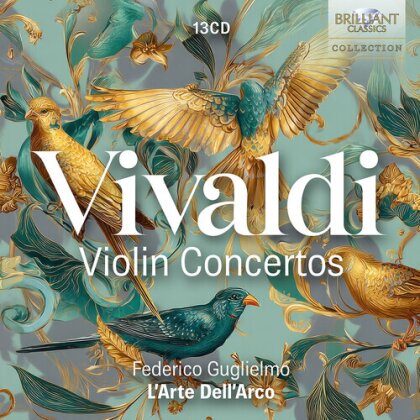 Antonio Vivaldi (1678-1741), Federico Guglielmo & L'Arte Dell'Arco - Violin Concertos (13 CDs)