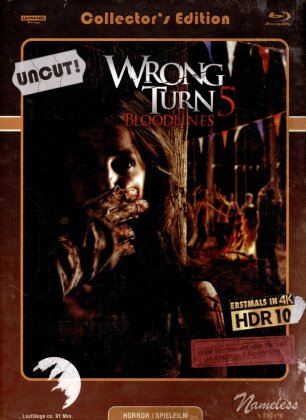 Wrong Turn 5: Bloodlines (2012) (Cover C, Limited Collector's Edition, Mediabook, Uncut, 4K Ultra HD + Blu-ray)