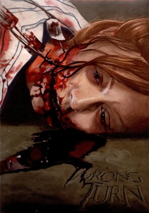 Wrong Turn (2003) (Cover F, Wattiert, Limited Edition, Mediabook, Uncut, 4K Ultra HD + Blu-ray)