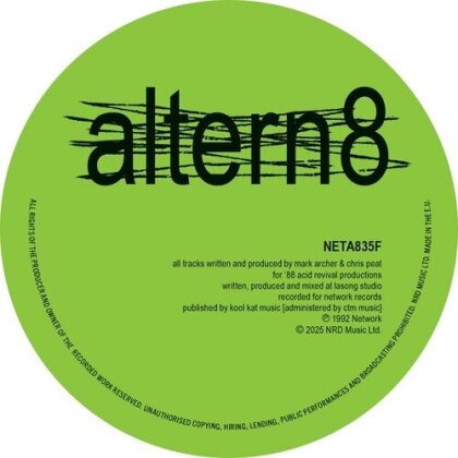 Altern 8 - Frequency (2025 Remixes) (12" Maxi)