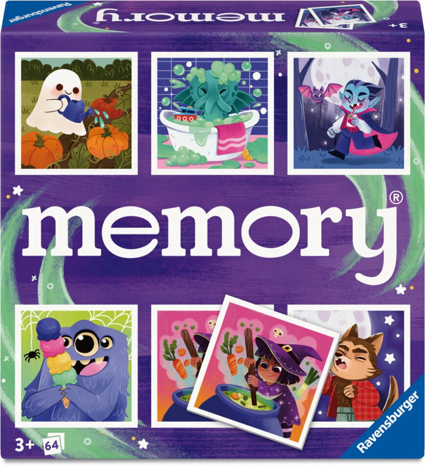 Grusel memory® - Gesellschaftsspiel & Brettspiel ab 3 Jahre