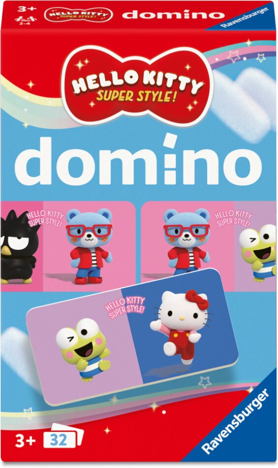 Hello Kitty Domino - Reisespiel ab 3 Jahre