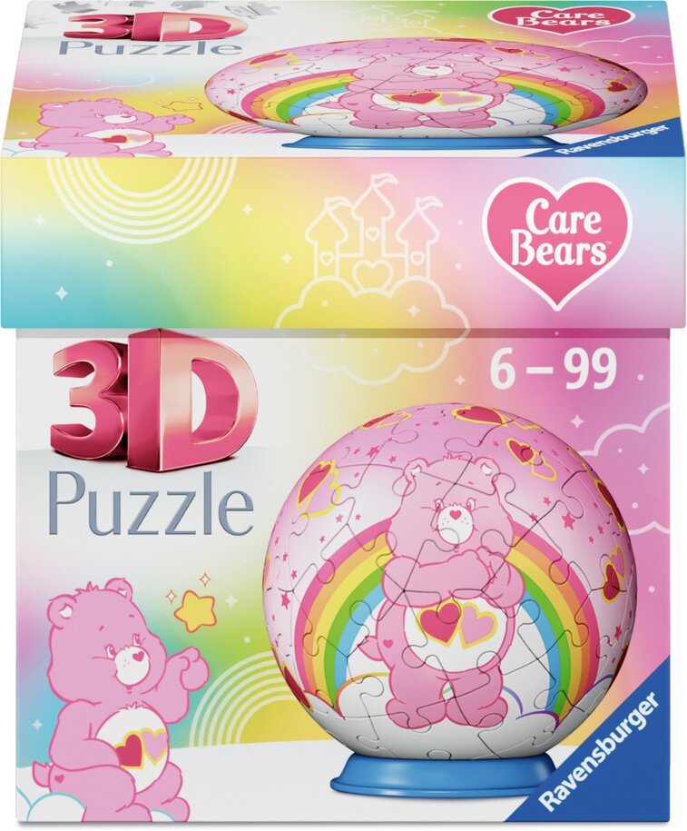 3D Puzzle-Ball Care Bears Love-a-Lot Bear