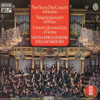 Willi Boskovsky & Wiener Philharmoniker - New Year's Day Concert Vienna (Decca Pure Analogue, 2026 Reissue, Decca, 2 LPs)