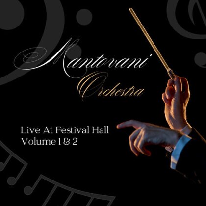 Mantovani Orchestra - Live At Fest Hall Vol 1 & 2 (2025 Reissue, CD-R, Manufactured On Demand, 2 CDs)
