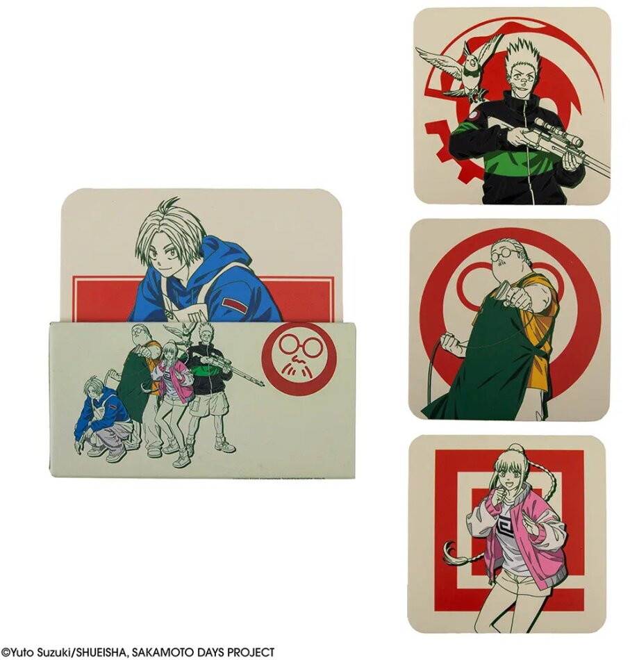 Sous-Verres - Employés - Sakamoto Days - 10 cm