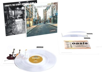 Oasis - What's The Story Morning Glory? (2025 Reissue, 30th Anniversary Edition, Deluxe Edition, Crystal Clear Vinyl, 3 LPs)