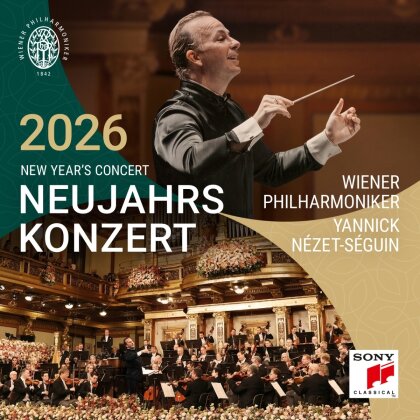 Yannick Nézet-Séguin & Wiener Philharmoniker - Neujahrskonzert 2026 (2 CDs)