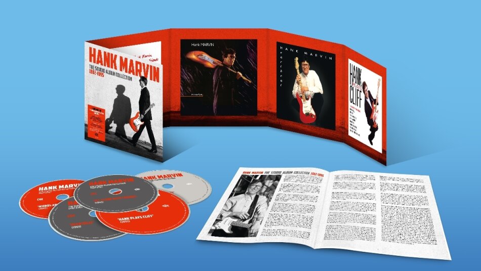 Hank Marvin - Studio Album Collection 1982-1995 Boxset, Deluxe Edition, 5 CD