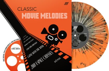 Royal Philharmonic Orchestra - Classic Movie Melodies - Soundtrack (Orange Splatter Vinyl, LP)