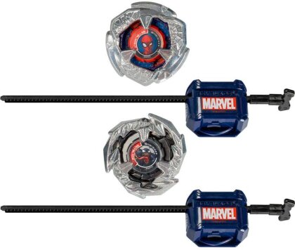 Beyblade X Marvel Collab Spider-Man 3-60F vs. Venom 3-80N
