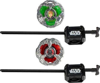 Beyblade X und Star Wars Collab Luke Skywalker 4-80B vs. Darth Vader 4-60B
