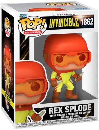Pop Animation Invincible - Pop Animation Invincible S2 Rex Styles May Vary