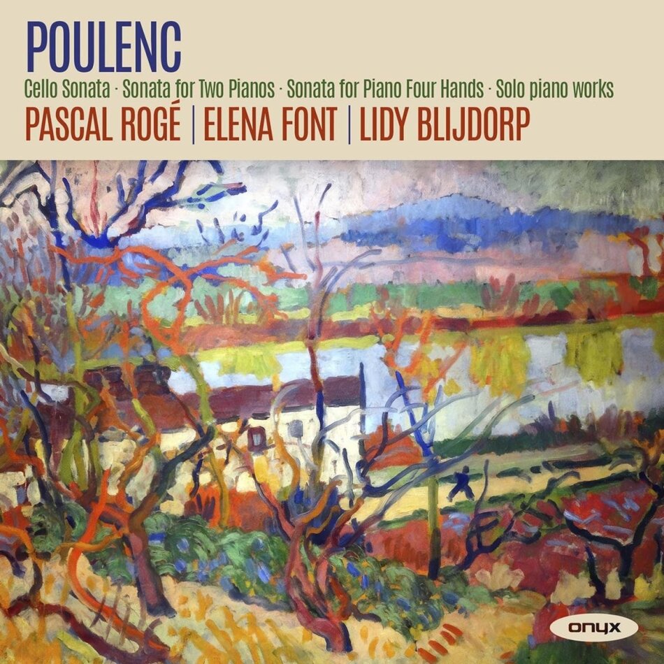 Pascal Rogé, Elena Font, Lidy Blijdorp & Francis Poulenc (1899-1963) - Poulenc