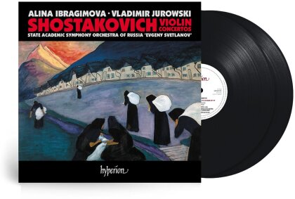 Dimitri Schostakowitsch (1906-1975), Vladimir Jurowski (1915-1972), Alina Ibragimova & State Academic Symphony Orchestra of Russia "Evgeny Svetlanov" - Violin Konzerte (2 LPs)