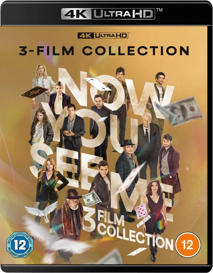 Now You See Me 1-3 - 3-film Collection 3 4K Ultra HDs