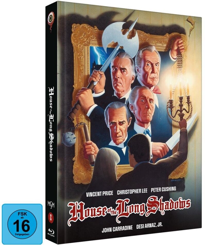 House of the Long Shadows (1983) Cover D, Pete Walker Collection, Limited Edition, Mediabook, Blu-ray + DVD