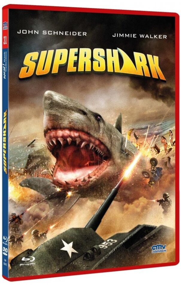 Supershark (2011) The NEW! Trash Collection, Blu-ray + DVD