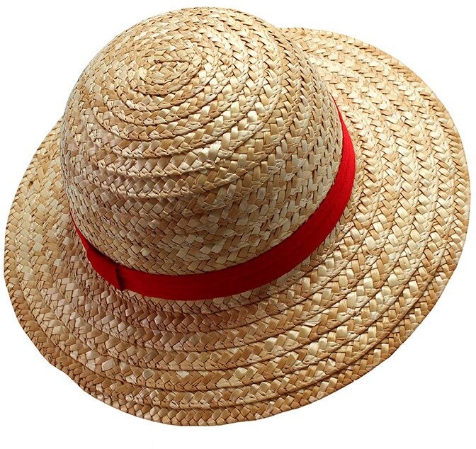 Chapeau de Paille - One Piece - Taille Enfant - 32 cm - U