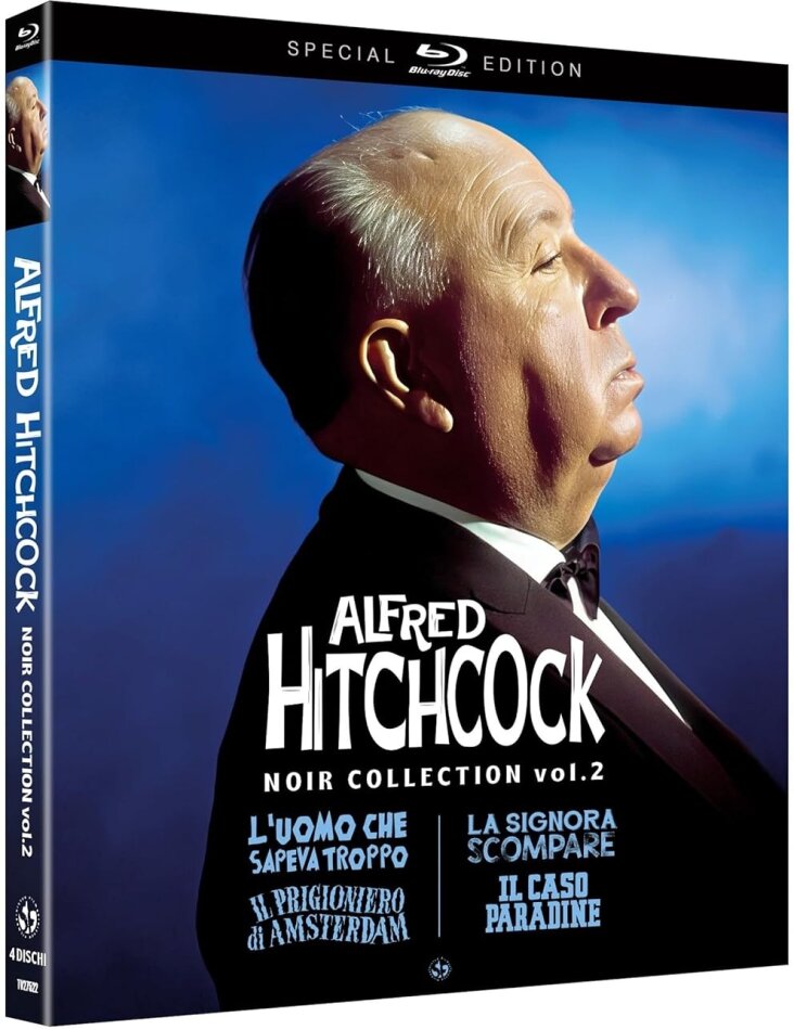 Alfred Hitchcock Noir Collection - Vol. 2 Edizione Speciale, 4 Blu-ray