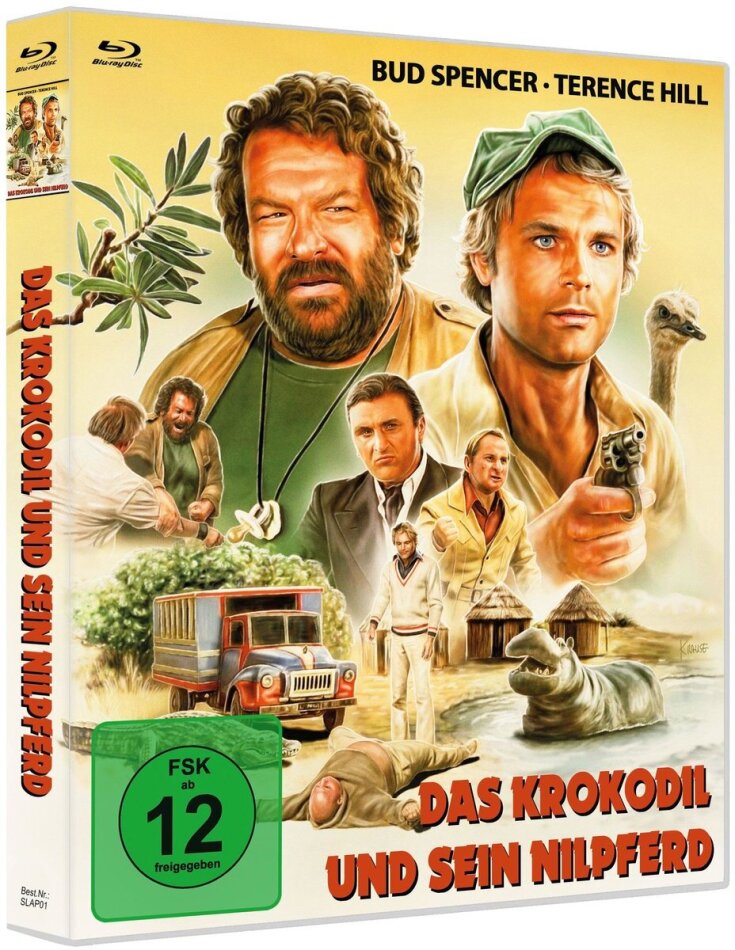 Das Krokodil und sein Nilpferd (1979) Scanavo Edition, Limited Edition