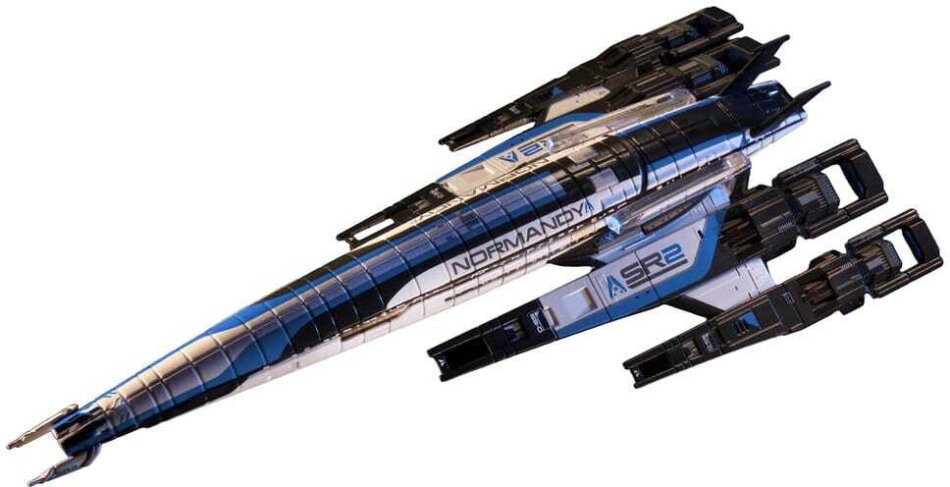 Mass Effect Die-Cast Normandy SR-2 22 cm