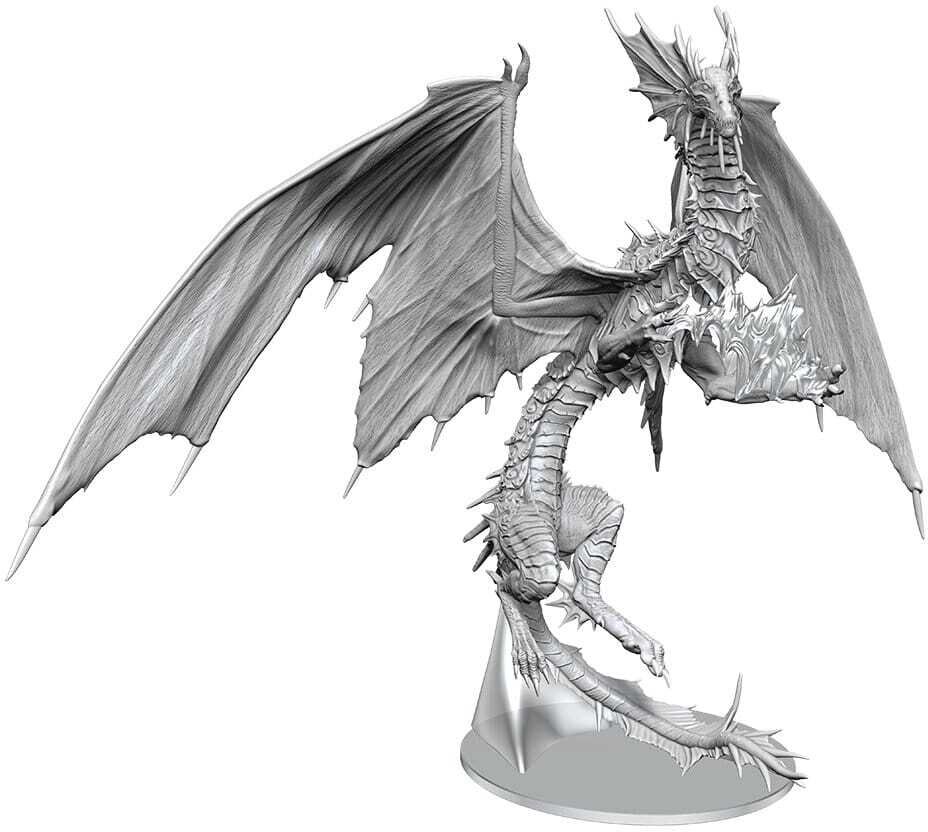 Pathfinder Deep Cuts Boxed Miniatur unbemalt Adult Mirage Dragon 23 cm